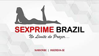 brazilian brunette pornstar bends over for interracial deepthroat and pussy pounding