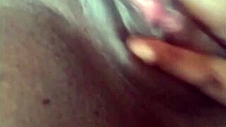 Girlfriend's Teasing Masturbation Session from Afar