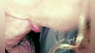 Colombian housewife addicted to choking on cocks and gulping down cum loads