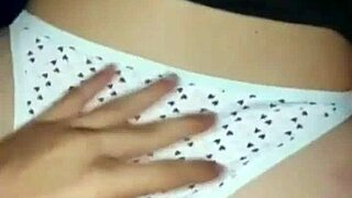 thong pushed aside cock slams deep in latina ass