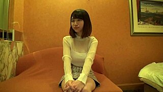 slender uni girl's big tits cumshot explosion!