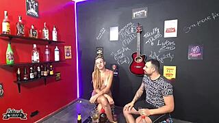 Corno Watches Liberal Wife Take Rough Cock Slaps and Doggystyle Pounding at Boteco