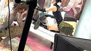 Ever dive into wild latex femdom shooting backstage chaos?