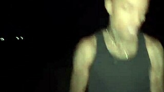 Husband Spots Wife's Gaping Pussy After Huge Cock