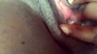Girlfriend's Teasing Masturbation Session from Afar
