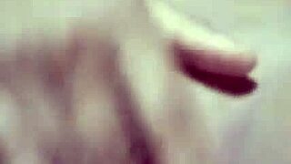 Tattooed colombian latina's tight workout tempts in the bath