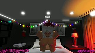 santa's eager helper dives into festive game for holiday thrills and surprises
