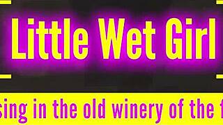 Mega Outdoor Pussy Pissing Closeup In Old Farmhouse Winery