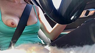 italian milf artemisia's massive natural tits bounce wildly in her steamy solo tease