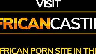 dressed amateur fucked hard by fake agent for nollywood casting
