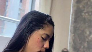 Amateur couple teases with intimate cock massage delight - Nysdel