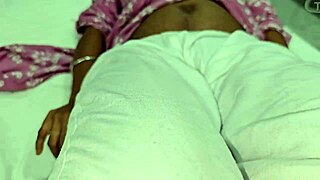 beautiful desi girlfriend surrenders to massive cock in homemade indian pounding session