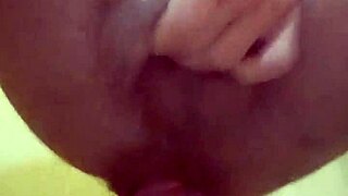 guy squirts hard from double sandal fisting stretching his ass to the limit