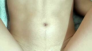 petite teen rides cock moaning in homemade amateur sex