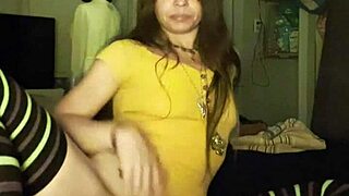 Petite exotic feels wild rush from solo toy play
