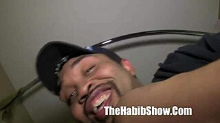 Asian Petite Swallows Monster BBC Redzilla After Wild Striptease in the Hood