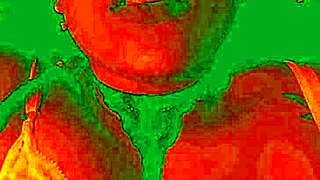 Exotic Colombian brunette flashes and licks her wet pussy close-up