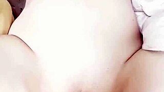Korean babe screaming on relentless dildo machine fucking her deep