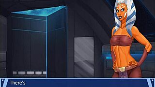 i'm groping those huge tits in orange trainer oh man