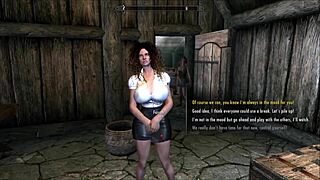 Farrah's comic bodybuilder nookie busts out big tits action 😈