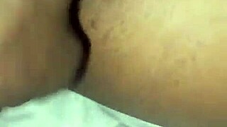 Curvy Black Neighbor Gifts Saggy Tits Pussy for Wild Christmas Lesbian Play