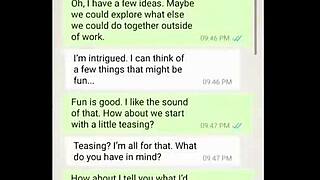 coworkers spill your dirtiest fantasy while moaning hard.