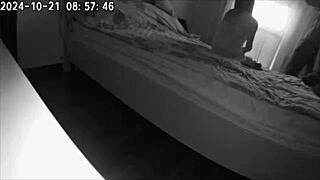 wife catches husband pounding housekeeper on hidden cam!