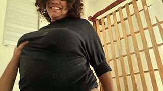 big boobs babe sneaks into my bedroom tonight