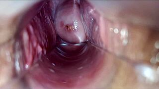 vagina throbs wildly during deep pulsating orgasm