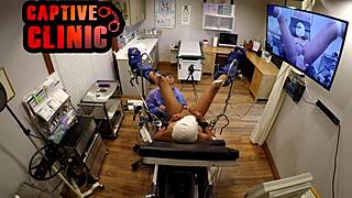 hey taylor ortega's naked gyno exam bloopers from bondage clinic