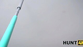 hunt4k: novella night's banging landlord while cuck gf watches 😈 all holes filled