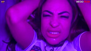 Curvy slut collared and wrecked by massive cock in every hole