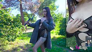 Allison sweet flashes tits hunts cock on street 🇨🇴🔥