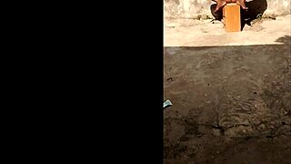 elvie slutty ebony outdoor phone masturbation compilation part 2 teases