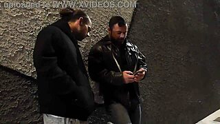 BAR SLUT PAYS TAB WITH CUMSHOT!