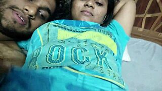 horny desi beauty slurps boyfriend's cock then begs for deep ass licking