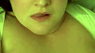 her face twisted in pure moaning ecstasy