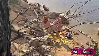 Jade Bent Over Fucked Hard by Stranger in Remote Country Field