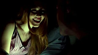 redhead 18+ babe bends over for big cock pov sex tape pounding