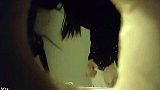 Hidden Cam Catches Sexy Babe Peeing Through Wall Hole in Panties