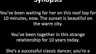 a classy french brunette in leather gloves blows at paris rooftop restaurant