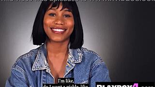 big ass black milf unleashes passionate solo masturbation post sizzling playboy interview