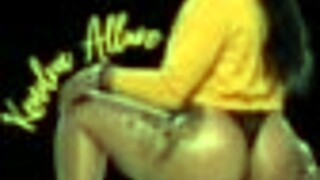 Ebony goddess strokes monster cock to explosive orgasm