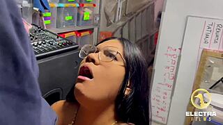 hey storekeeper grind hard on my latina ass no one's catching us now
