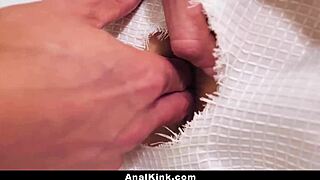 Busty Natasha Nice's Big Ass and Tits Pounded Anal in Steamy Shower Hardcore