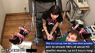 Doctor Tampa Forces Hitachi Orgasms On Restrained Slut Patient