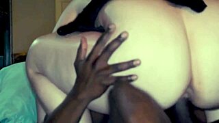 Sexy thick babe drilled by huge black cock! 🍑🍆