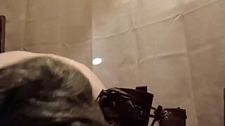 watch this humiliated milf slave lick boots bent over for master