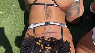 CREAMISLIFE'S MASSIVE ASSES CLAP INTENSELY IN VEGAS HEAT