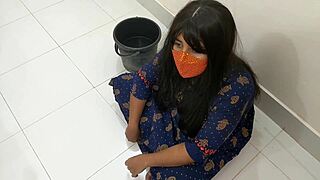 OH FUCK! Working Girl BENT OVER Doggystyle Pounding Juicy Pussy In Bedroom Housewife Style!